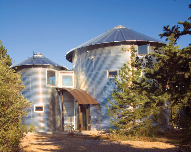 How to Build a Grain Bin House Q & A Mother Earth News